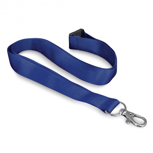 Soft Touch Lanyards dark blue